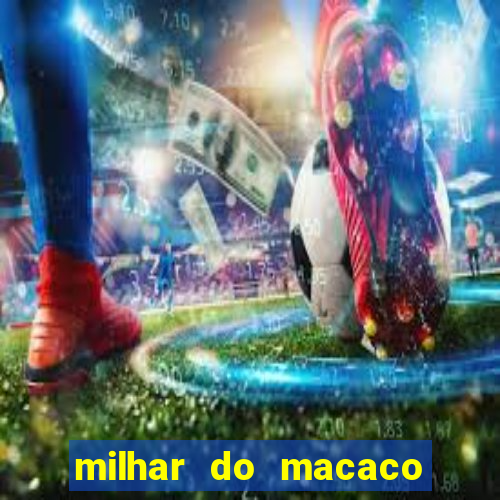 milhar do macaco que mais saem no jogo do bicho