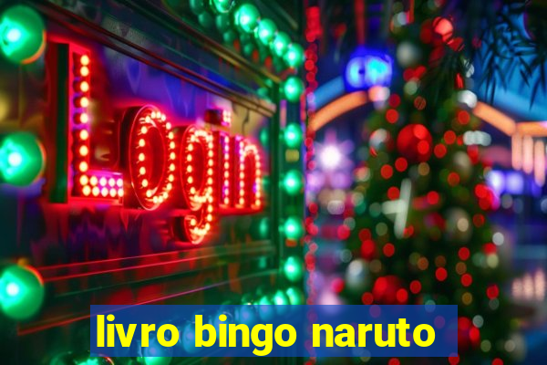 livro bingo naruto