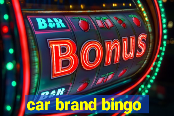 car brand bingo