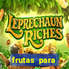 frutas para imprimir e recortar