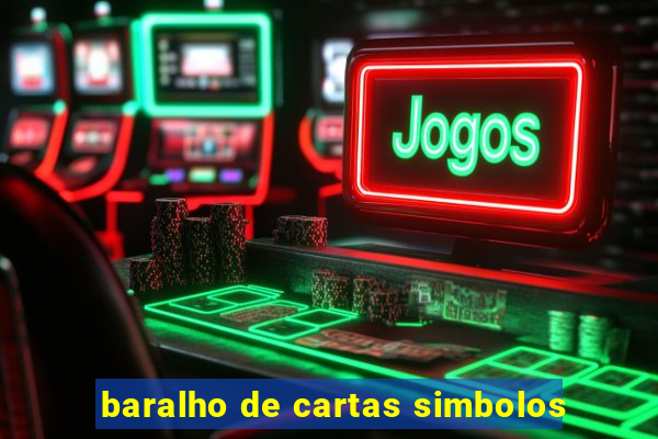 baralho de cartas simbolos