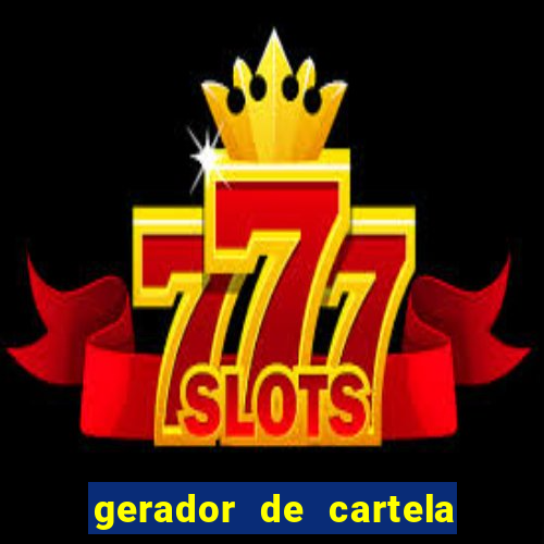 gerador de cartela bingo 1 a 75