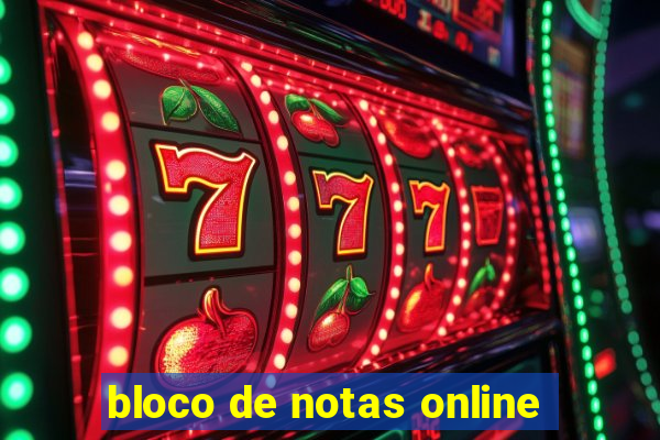 bloco de notas online