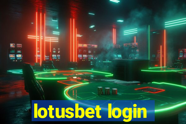 lotusbet login