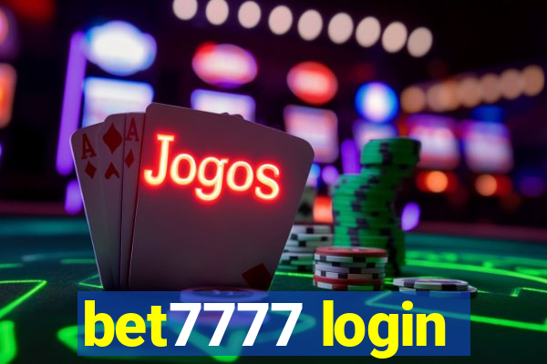 bet7777 login