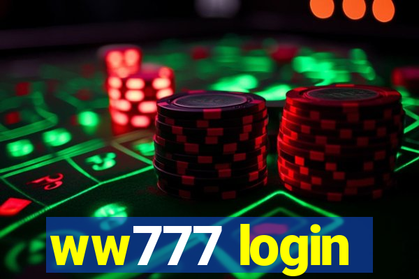 ww777 login