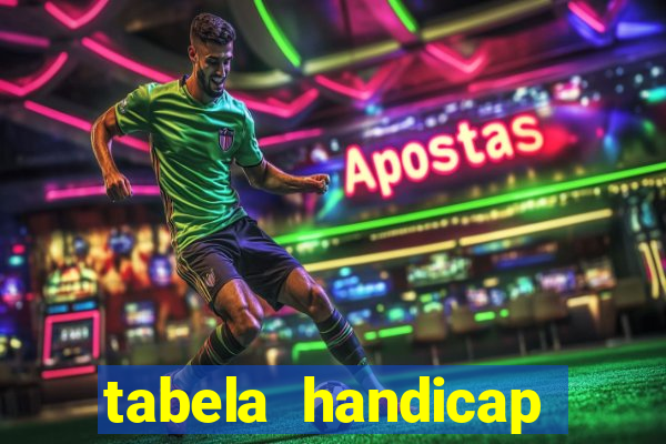 tabela handicap asiatico escanteios