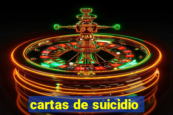 cartas de suicidio