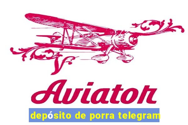 depósito de porra telegram