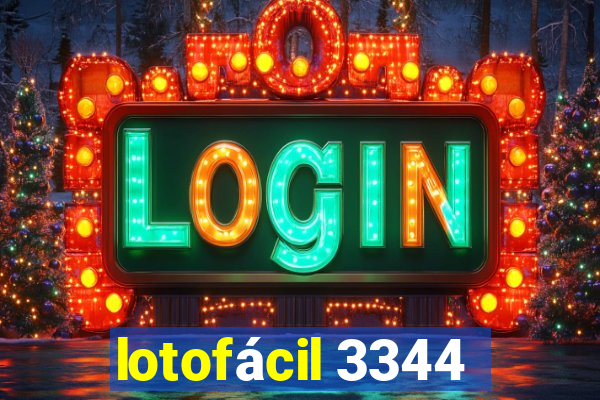 lotofácil 3344