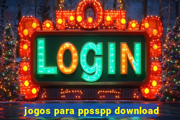 jogos para ppsspp download