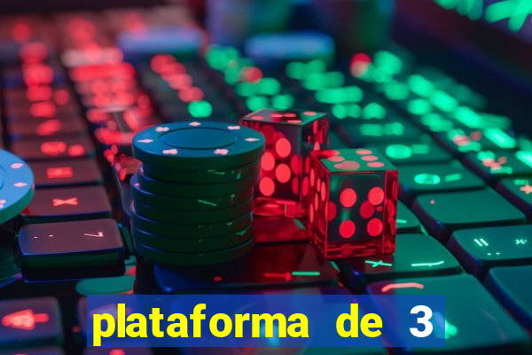 plataforma de 3 reais jogo