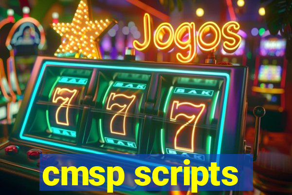 cmsp scripts