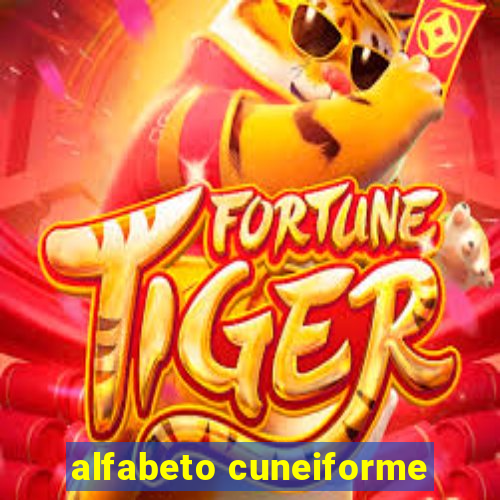 alfabeto cuneiforme