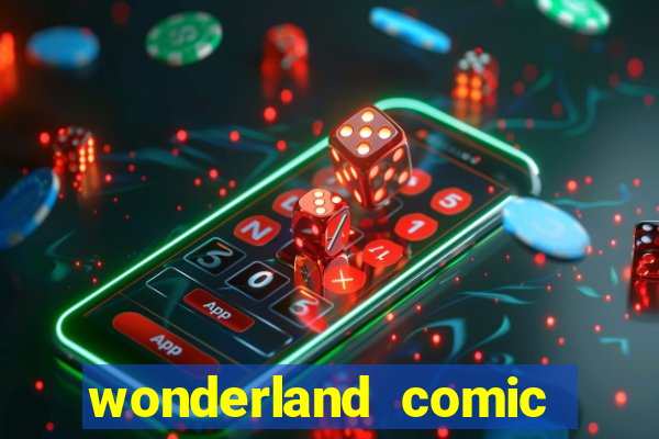 wonderland comic studio alphabet